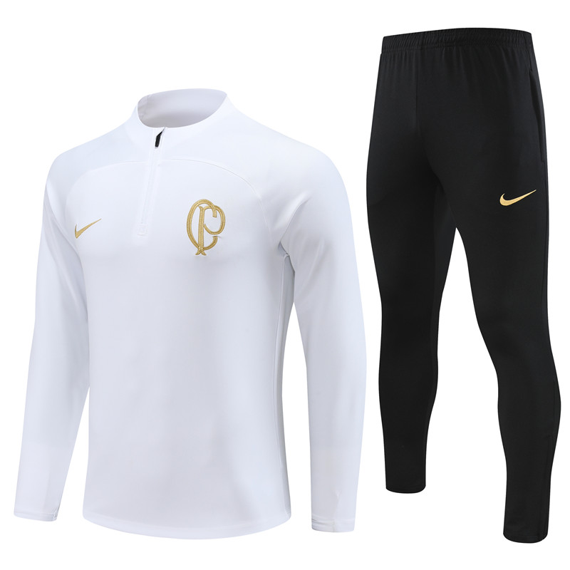 Sport Club Corinthians Paulista 23-24 Long Sleeve Training Set -White